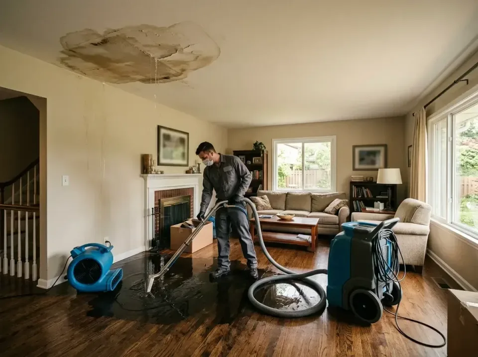 attic-pipe-burst-ceiling-drip-008 — frequently asked questions, Water Damage Restoration & Carpet Care in Boutte, LA